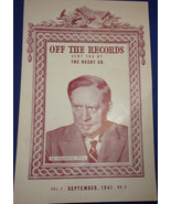 Vintage Off the Records the Hecht Co Record Catalog 1941 - $12.29 CAD