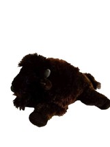 Aurora Buffalo Bison Plush Brown Stuffed Animal Realistic 2018 - $6.92
