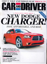 Car and Driver Magazine December 2010 Dodge Charger-Kiddie Racers - £1.99 GBP