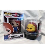 Funko Pop Chucky # 56 AND Tubbz #1 Scarred Chucky Bathtub New In Box - $42.50