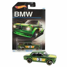 Yr 2015 Hot Wheels BMW Series 1:64 Die Cast Car 4/8 Green Luxury Coupe BMW 2002 - £19.57 GBP