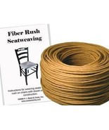 V.I. Reed Cane Inc. Fiber Rush KIT 5/32 Kraft Brown with Instruction Boo... - $63.62 CAD