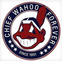 Cleveland Indians Chief Wahoo Forever Sport-Tek® V-Neck Raglan Wind Shirt XS-6XL - £24.33 GBP+