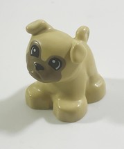 Lego Duplo TAN PUPPY DOG PUG Animal House Pet Farm Village House Part - $76.04 MXN