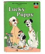 VINTAGE 1978 Disney The Lucky Puppy Hardcover Book  - £11.82 GBP