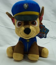 Gund Paw Patrol Nice Soft Chase Police Dog 8&quot; Plush Stuffed Animal Toy New - $18.32