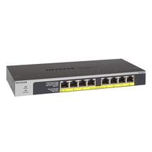 8-Port Gigabit Ethernet Unmanaged Poe Switch (Gs108Lp) - With 8 X Poe+ @... - $154.84