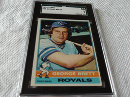 1976 Topps # 19 George Brett Sgc 60 Royals !! - £51.14 GBP