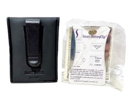 Storus Chrome Double Sided Smart Money Clip &amp; Card Wallet &amp; Belt Clip Set - $24.95