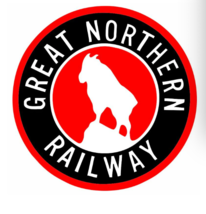 12&quot; great northern railway bumper sticker decal usa made - £22.42 GBP