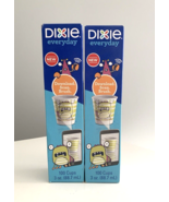 2017 Dixie Everyday 3 oz Monsters Bath Cups 100 Ct Each Lot of 2(200 cup... - €28,65 EUR
