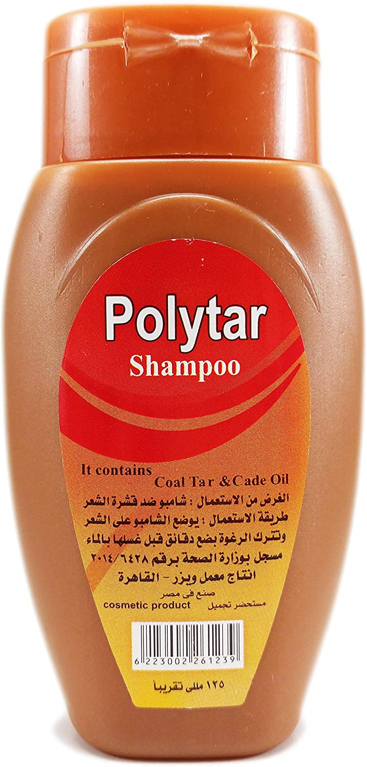 Polytar Shampoo Hair Anti Dandruff Scalp Cleanser Itching Eczema Psoriasis Lice Item image 3