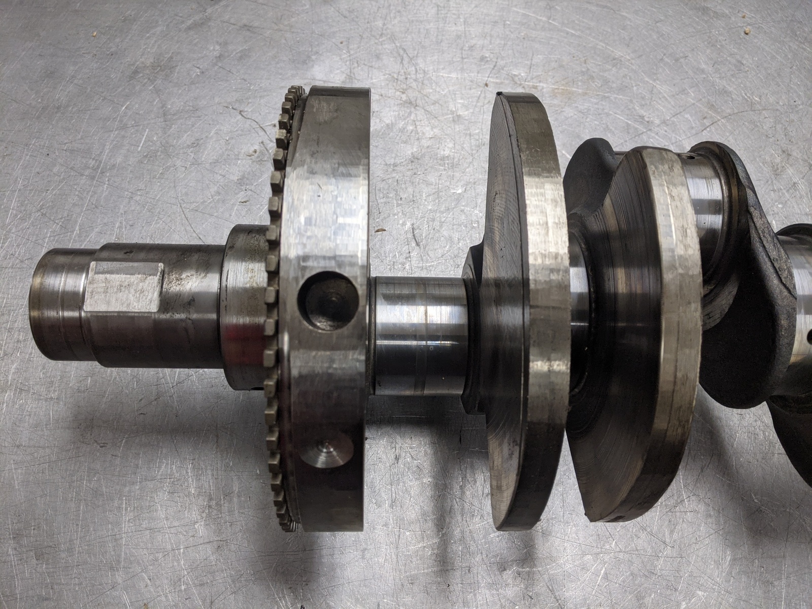 Crankshaft Standard For 03-07 Ford F-250 Super Duty  6.0 3C3E6303AA Diesel Item image 6