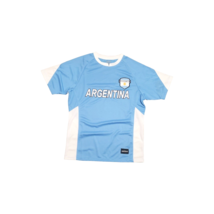 Argentina National Soccer Team Icon Sports Game Day Shirt Light Blue Size S - £31.75 GBP
