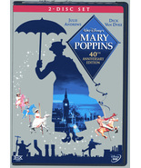 DVD Mary Poppins 40th Anniversary Edition Julie Andrews Dick Van Dyke Di... - £3.94 GBP