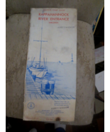 Nautical Chart 534-SC 1969 Rappahannock to River Entrance Map Commerce V... - £13.97 GBP