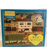 Charles Wysocki 1000 Piece Jigsaw Puzzle Game Amish Neighbors - Rompecab... - $39.37 CAD