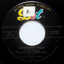 Lawrence Welk - Out Of A Clear Blue Sky / Theme From My Three Sons [7&quot; 45 rpm] - £0.90 GBP