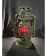 Antique Vintage Dietz Roadster Wagon Lantern With Red Lens Little Wizard - £58.05 GBP