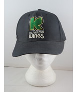 Kalamazoo Wings Hat (VTG) - IHL K Wing Logo - Adult Snapback - £50.81 GBP