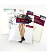 Lot Of 3 Hanes, Sheer Caress, Pantyhose Size EF &amp; QUEEN TALL Pearl &amp; Tan... - $367.17 MXN