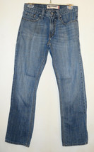 Levis Blue Jeans 514 Slim Straight 29 x 30 Denim Levi Strauss Youth Boys RED TAB - £23.23 GBP