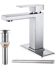 Avsiile Bathroom Faucet Single Hole Sink Vanity Faucet Single Handle - £19.45 GBP