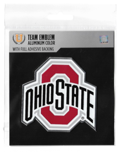 Ohio State Buckeyes Metal Die Cut Auto Emblem NCAA - £6.12 GBP