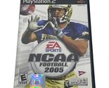 NCAA Football 2005 PS2 PlayStation 2 - Game &amp; Case NO MANUAL - $8.05