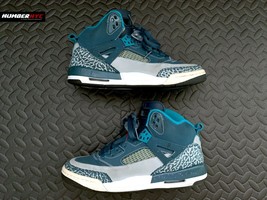 Nike Air Jordan Spizike GS 317321-407 Space Blue Fusion Pink Wolf Gray Size 7Y - £35.08 GBP