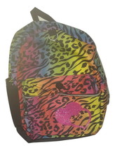 Rainbow Cheetah Print Backpack - £10.97 GBP