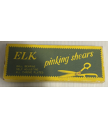 Vintage Elk large Pinking Shears Original Box - $18.66 CAD