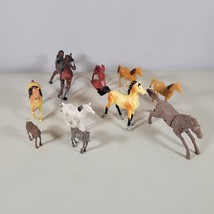 Toy Horse Lot Variety of Colors as Shown - $8.96