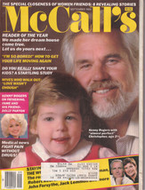 Mc Call&#39;s Magazine September 1984 Kenny Rogers Dolly Parton - £3.16 GBP