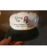 VTG 90&#39;s 80&#39;s Lions Tap MN Eden Paririe White Green Hat Cap Trucker OSFA - $32.82 CAD