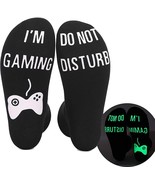 &#39;Do Not Disturb I&#39;M Gaming&#39; Socks, Gaming Sock Funny Novelty Gift - 7&quot; L... - $9.49 CAD