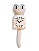 White Lady Limited Edition Kit-Cat Klock (15.5″ high) - $74.95