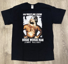 Vintage 90s Boogie Woogie Jimmy Valiant &quot;Pro Wrestling Legend&quot; t-shirt M... - £52.23 GBP