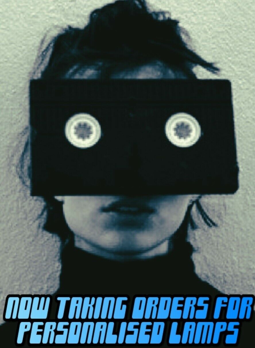 Retro VHS Lamp,Fright Night Vampire Horror, Top Quality!Amazing Gift Idea Look Item image 5