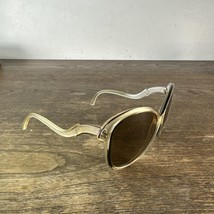 Vintage Foster Grant  Translucent Oval Cat-Eye Sunglasses FRAMES ONLY - $27.87