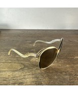 Vintage Foster Grant  Translucent Oval Cat-Eye Sunglasses FRAMES ONLY - $29.99