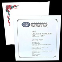 Creative Memories 12x12 Holiday Refill Pages Christmas Scrapbook 5 Sheets 10 Pgs - £10.07 GBP