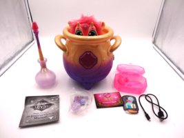 Magic Mixies Magical Cauldron Spell Book  Interactive Plush Animal - $19.80