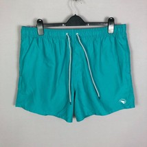 Ted Baker London Teal Block Color Design Swim Trunks Shorts Sz 38W 3XL - £27.57 GBP