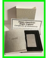 UNFIRED Vintage American Eagle 200th Anniversary Zippo Lighter w/ Origin... - £51.79 GBP