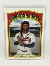 2021 Topps Heritage Ronald Acuna Jr. #299 - £2.98 GBP