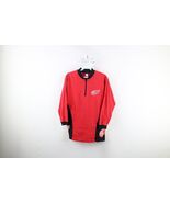 Vintage 90s Boys XL Faded Detroit Red Wings Hockey Half Zip Pullover T-S... - $41.34 CAD