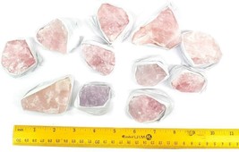 Rough Rose Quartz Crystals - Brazilian Crystals - Crystal Collection - 4 Pieces - £3.85 GBP