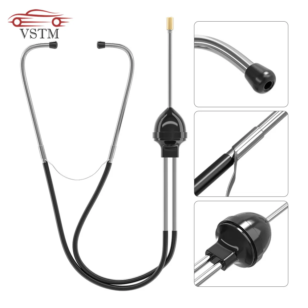 Auto Cylinder Stethoscope 1PC Mechanics Stethoscope Car Engine Block Diagnostic  - £77.92 GBP