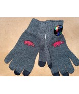 Arkansas Razorbacks GRAY Smart Touch Knitted Gloves LARGE Winter - $303.61 MXN